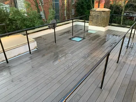 Illustrative reconstruction of the completed Frederick Close roof terrace in Paddington