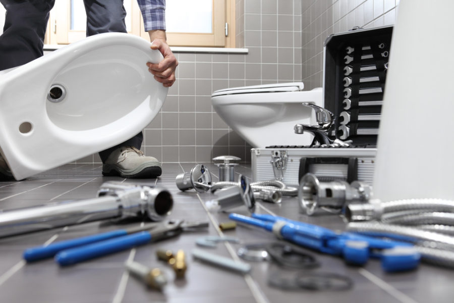 plumber cost to install bathroom sink