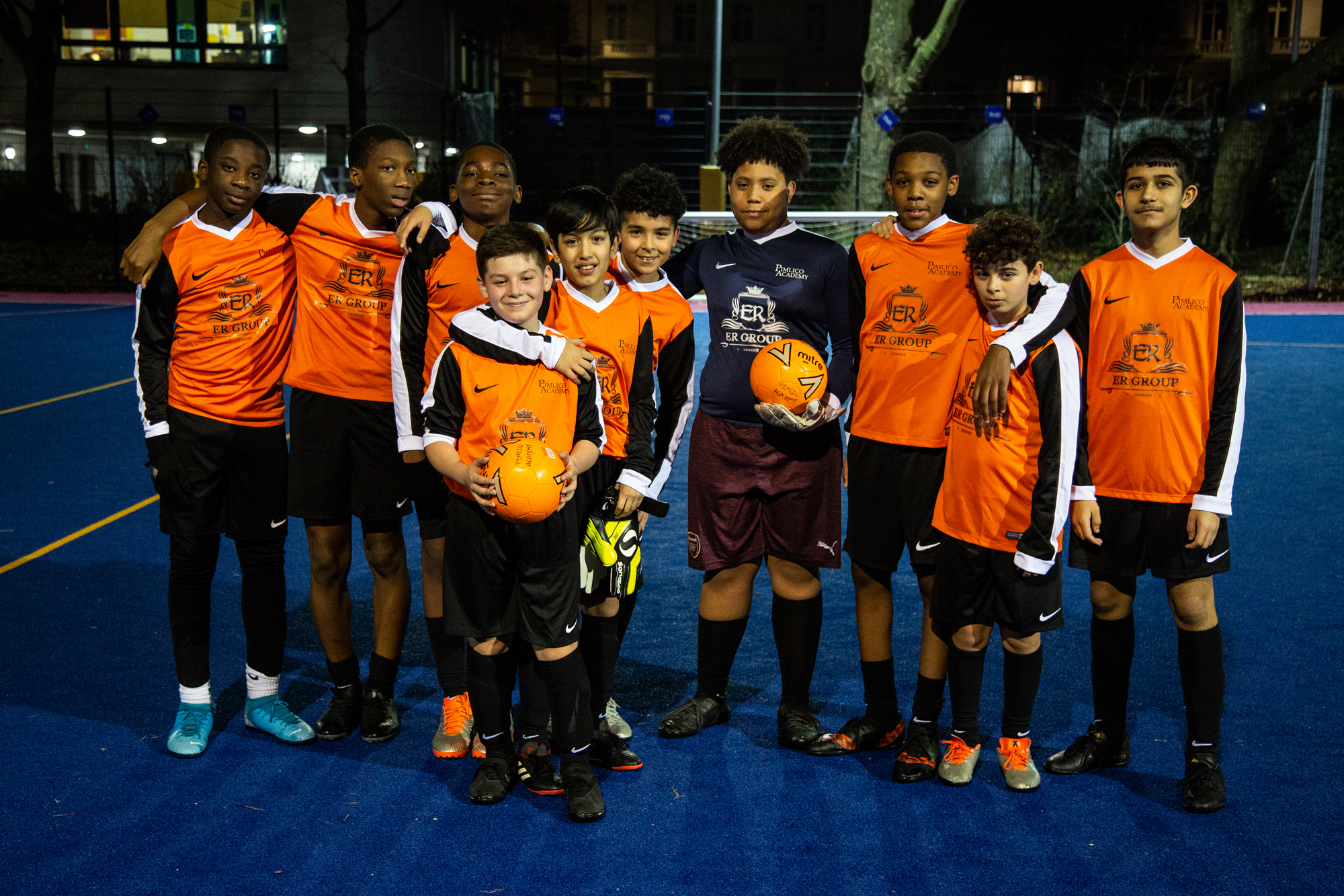ER Group Sponsors Pimlico Academy Football Team